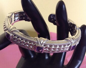 Judith Ripka cuff bracelet