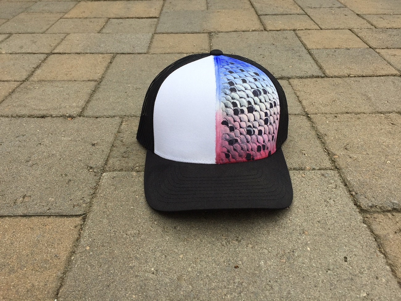 Area Code Art Fishing Hat Saltwater 