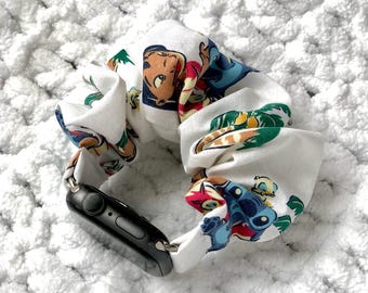Lilo and Stitch Chunkie Scrunchie Band | Apple Watch or Galaxy Watch | Multiple Options