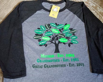 tree shirt items