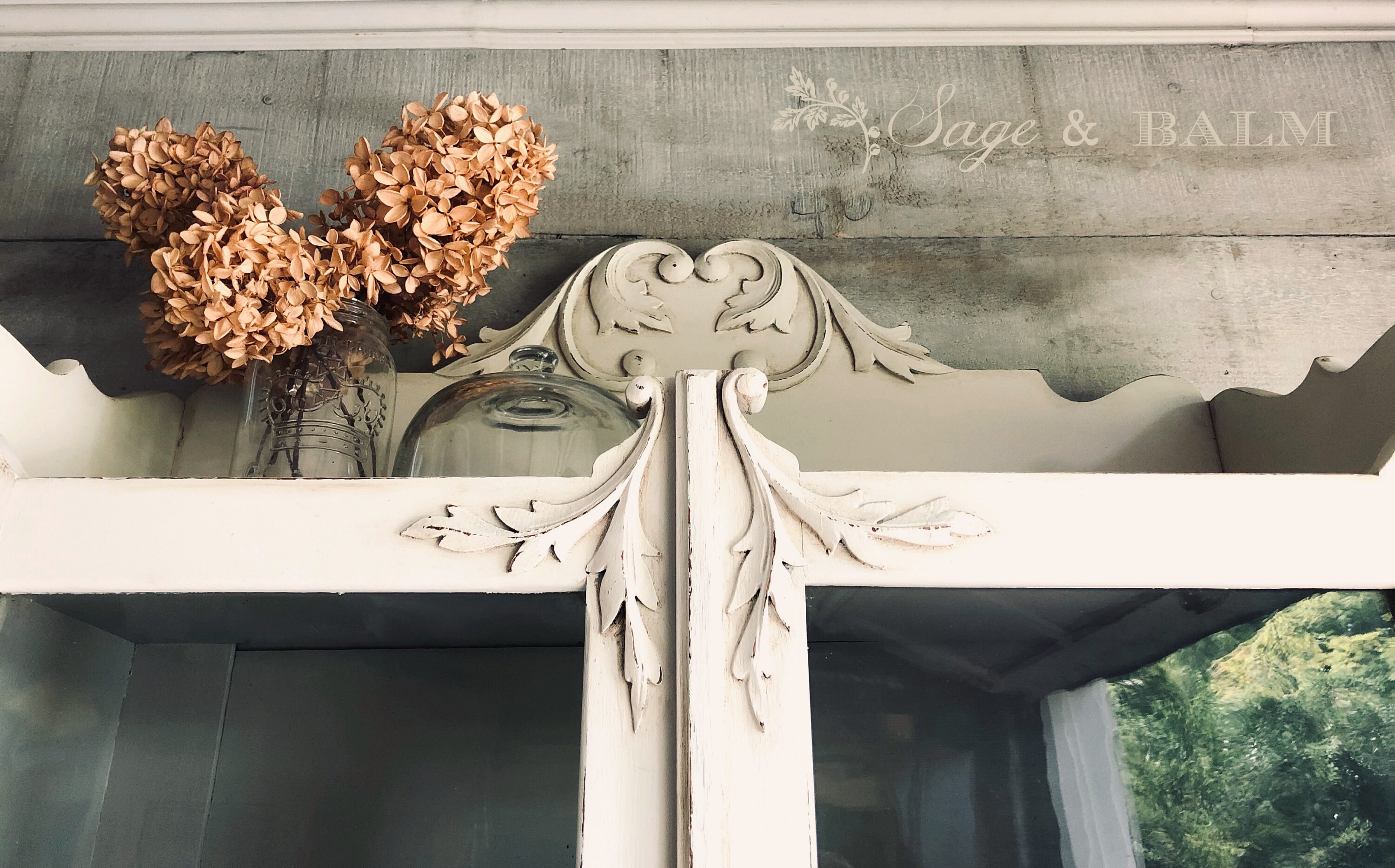 最終値下げ！ホワイトシャビーアンティーク風カウンターデス ハンドメイド②残り1台 最終値下げ！ホワイトシャビーアンティーク風カウンターデス