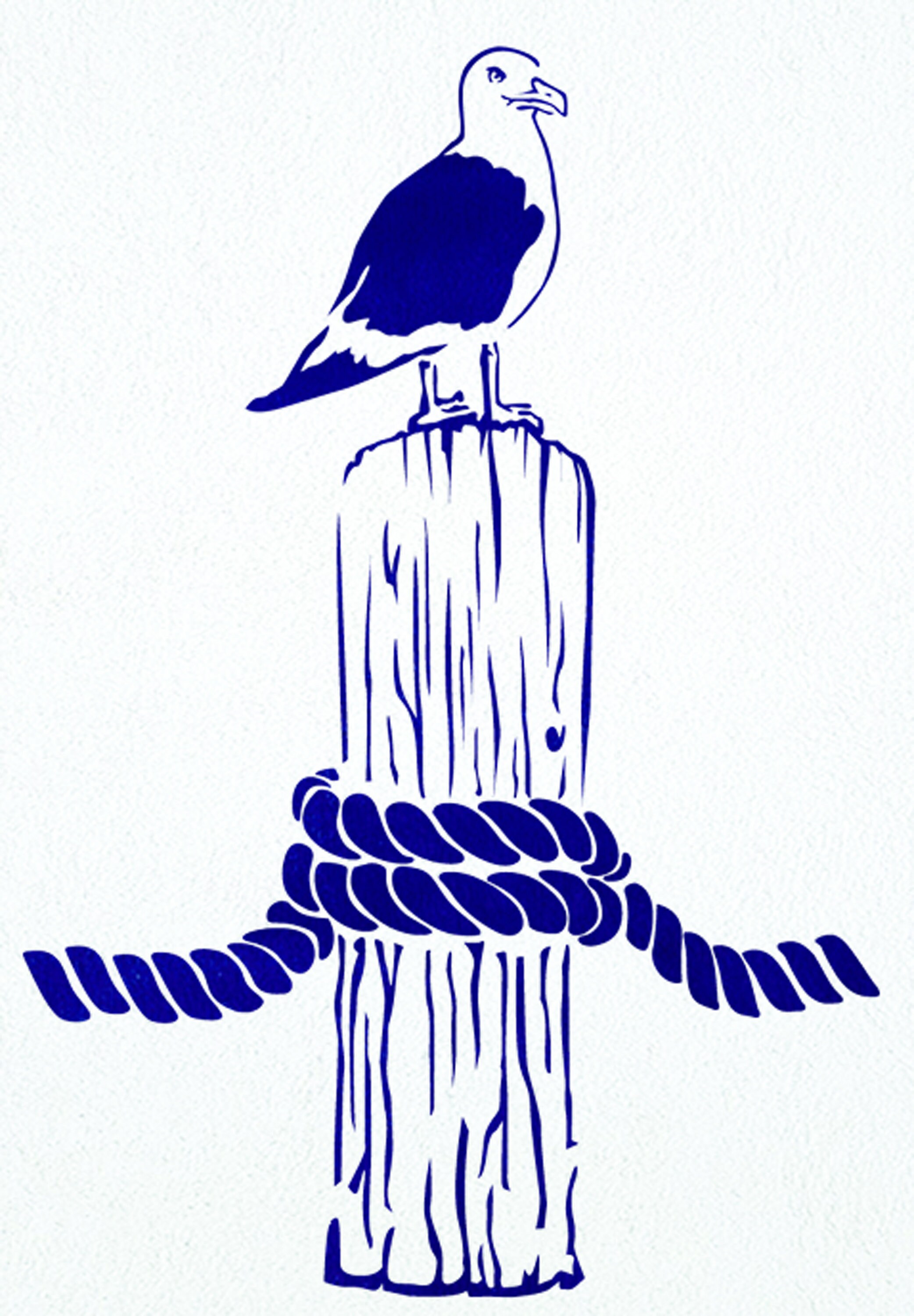 Seagull Stencil | Etsy