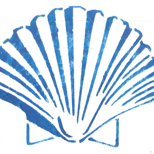 Scallop Shell Stencil