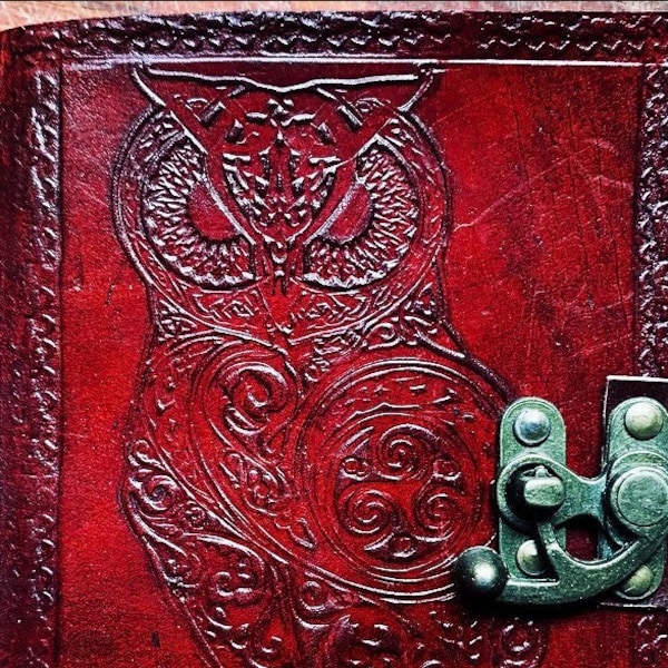 Owl Leather Journal, Guardian of the Night