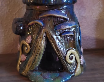 Rainbow Storage Jar