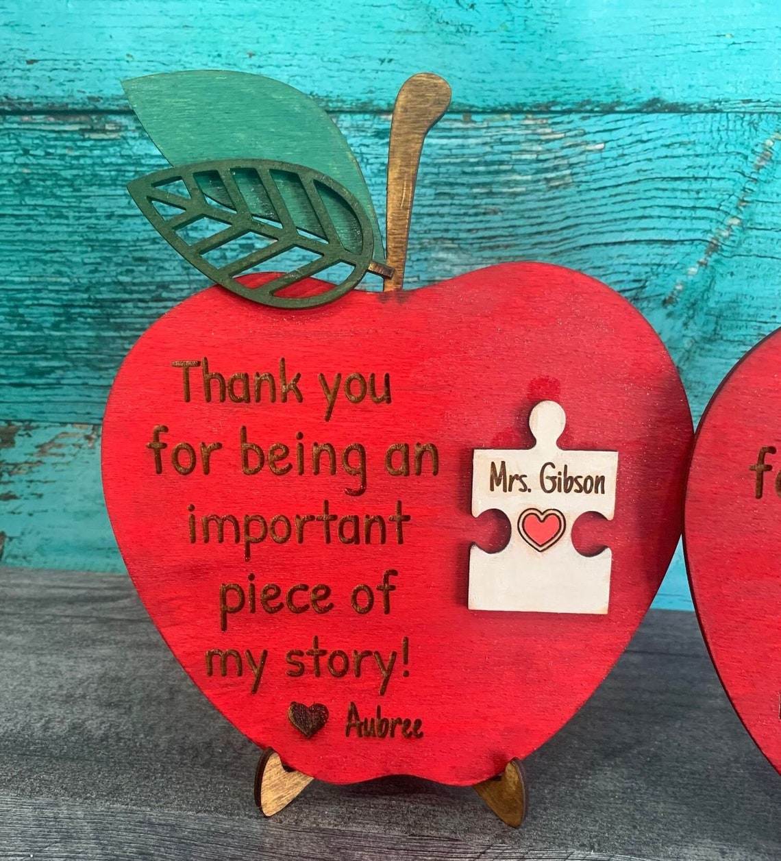 Thank You for Being Part of My Story, Teacher Appreciation Gift ...