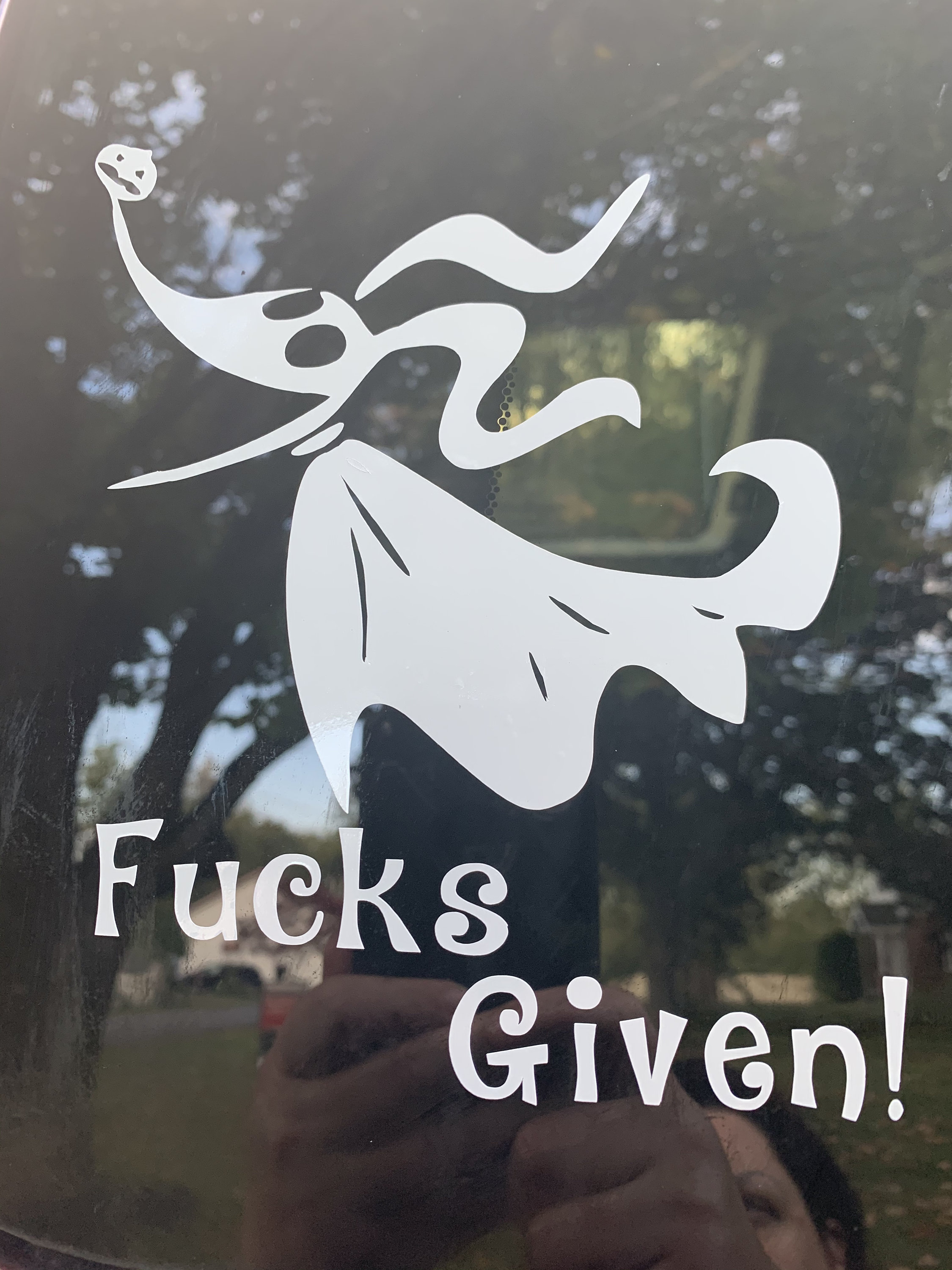 Zero Fucks Given,  Before Christmas, Car Decal, Sarcastic, No Fucks G…