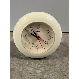 KLIK Clock 80s Memphis Design Quartz Vintage - Parts / Prop Only