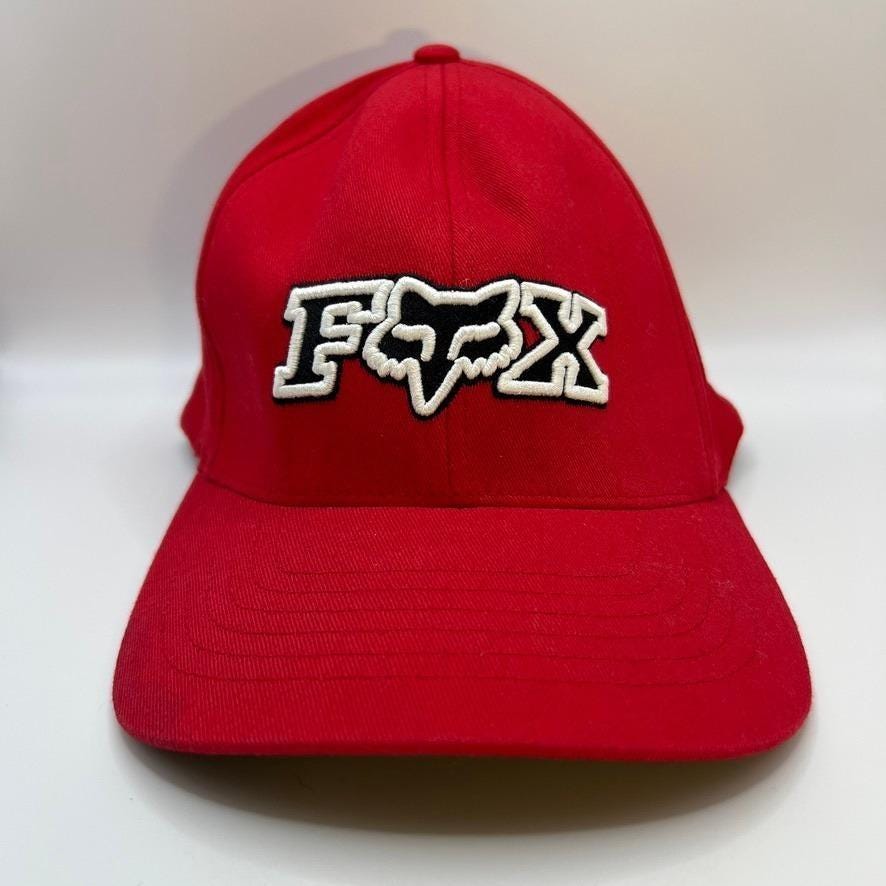 Vintage Fox Racing Hat - Etsy