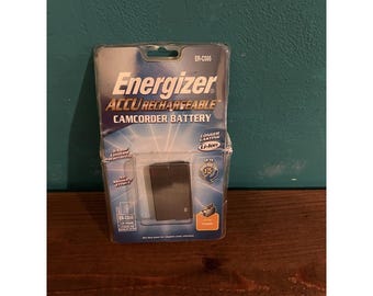 Originele Energizer oplaadbare camcorderbatterij CM2560-C New Old Stock *LEES*
