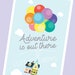 Adventure is Out There, Print, Instant Download - Etsy