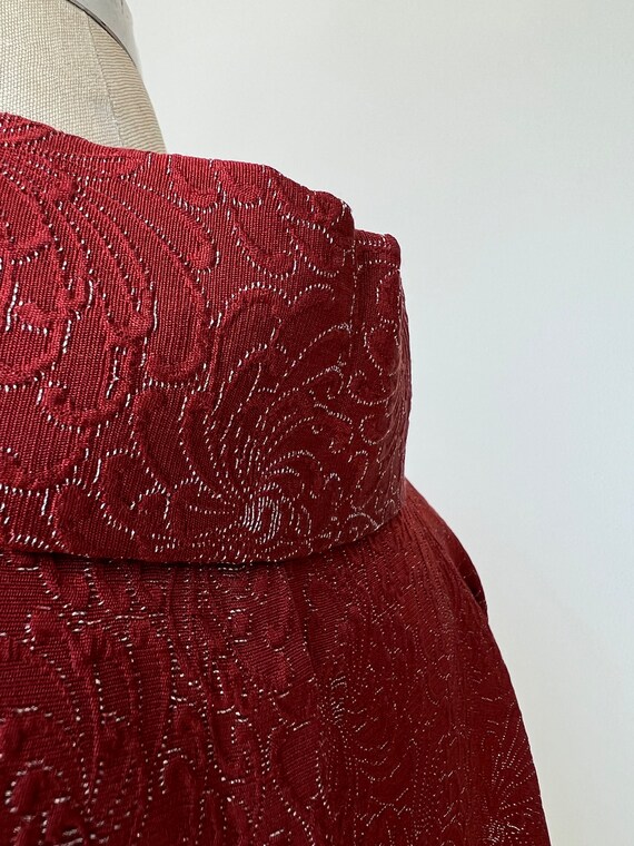 Antique Reddish Brown Silk Kimono - image 8