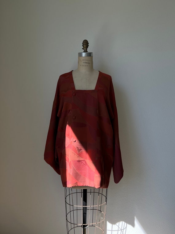 Vintage Japanese Silk Michiyuki | Kimono Jacket |… - image 2