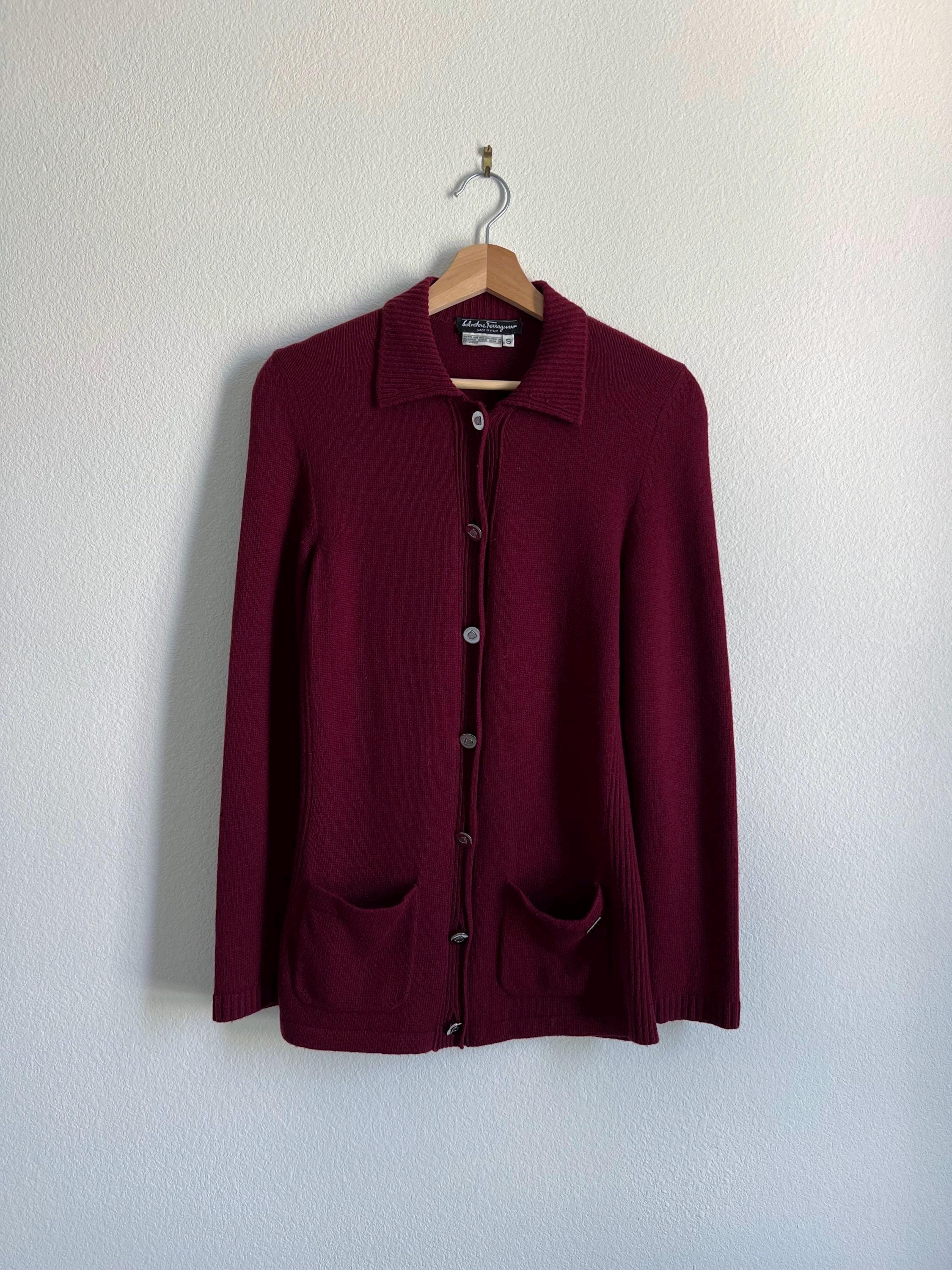 Ferragamo Cardigan - Etsy