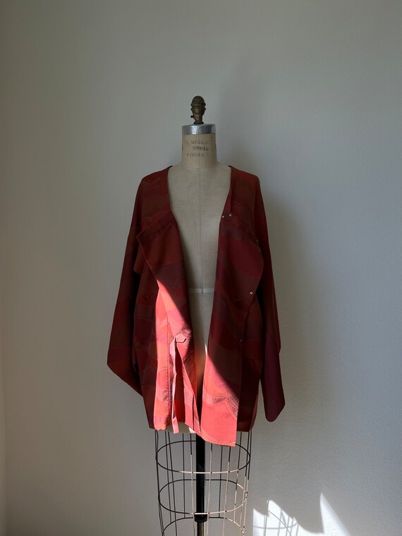 Vintage Japanese Silk Michiyuki | Kimono Jacket |… - image 3