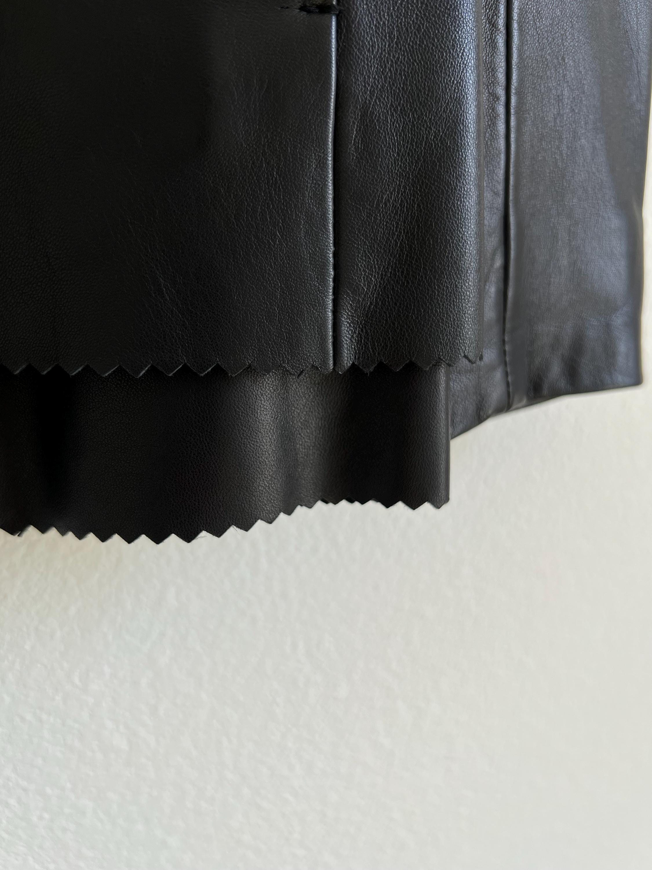 ヴィンテージ エスカーダ ブラック ラムレザー ジャケット - Etsy 日本