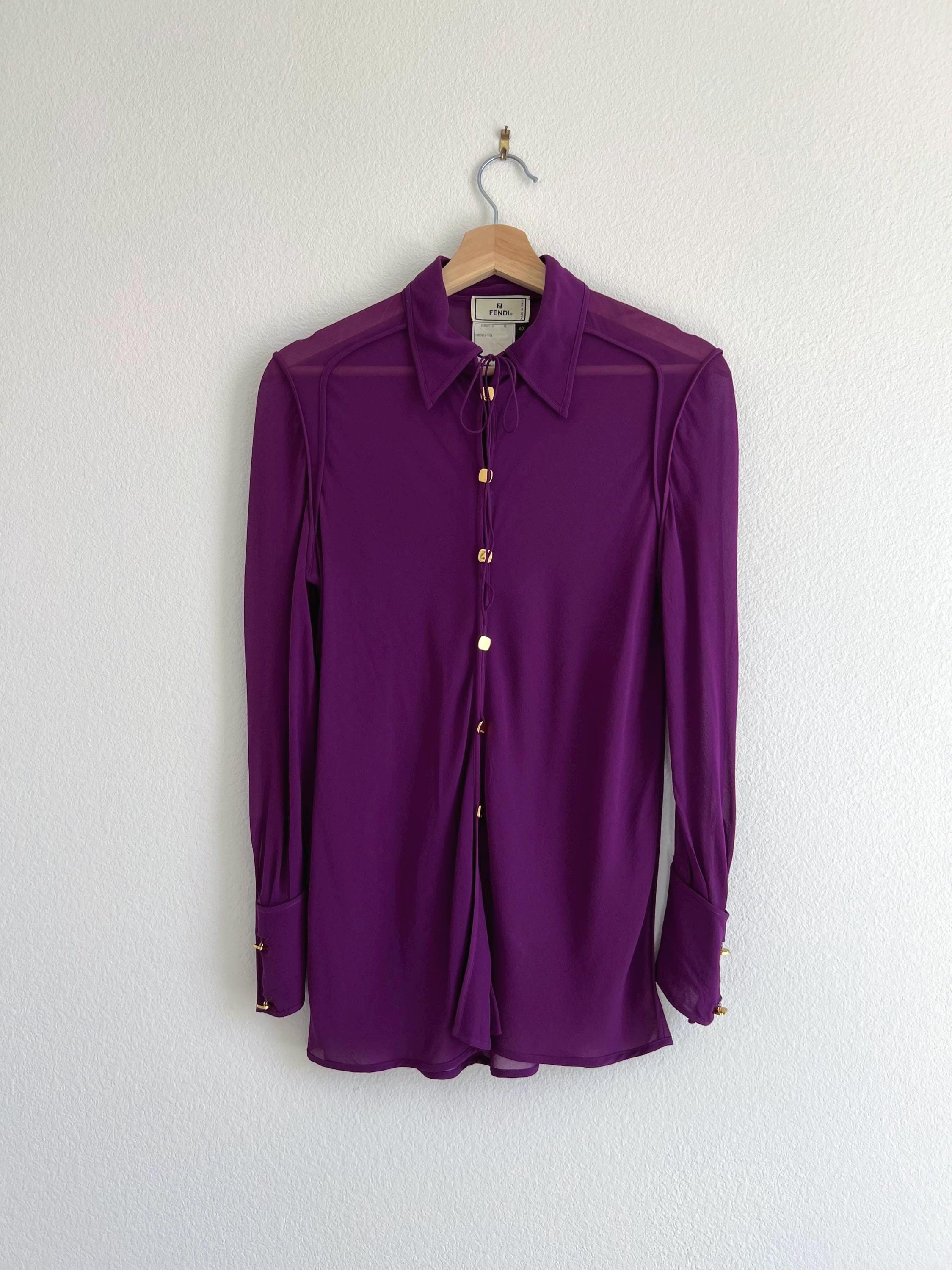 Sheer Fendi Top - Etsy