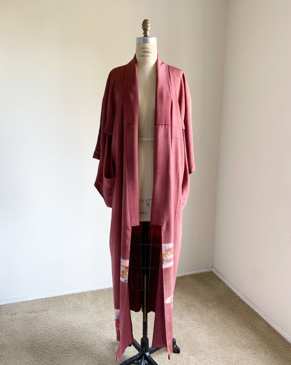 Antique 1920s Japanese silk Irotomesode kimono | B