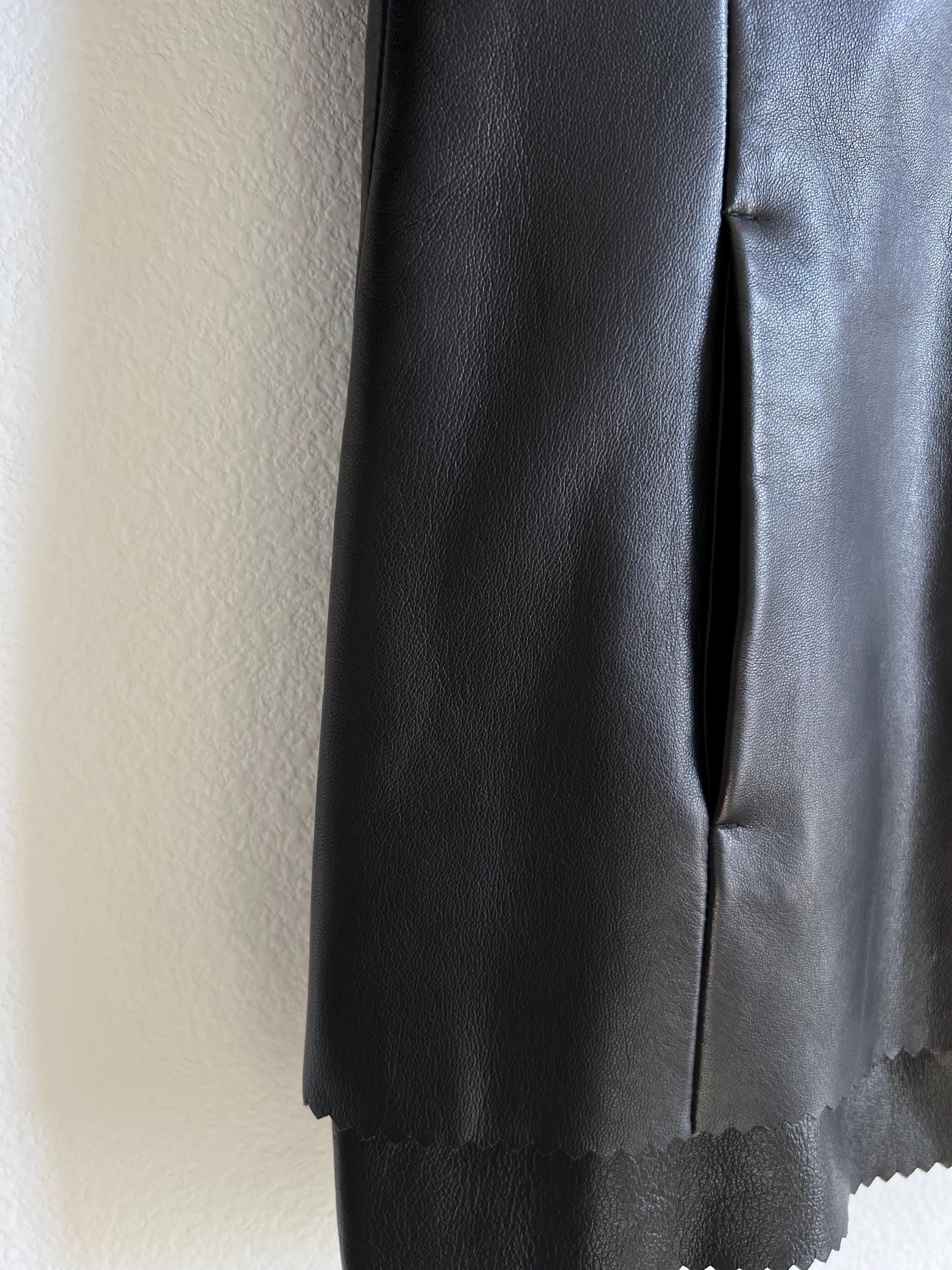 ヴィンテージ エスカーダ ブラック ラムレザー ジャケット - Etsy 日本