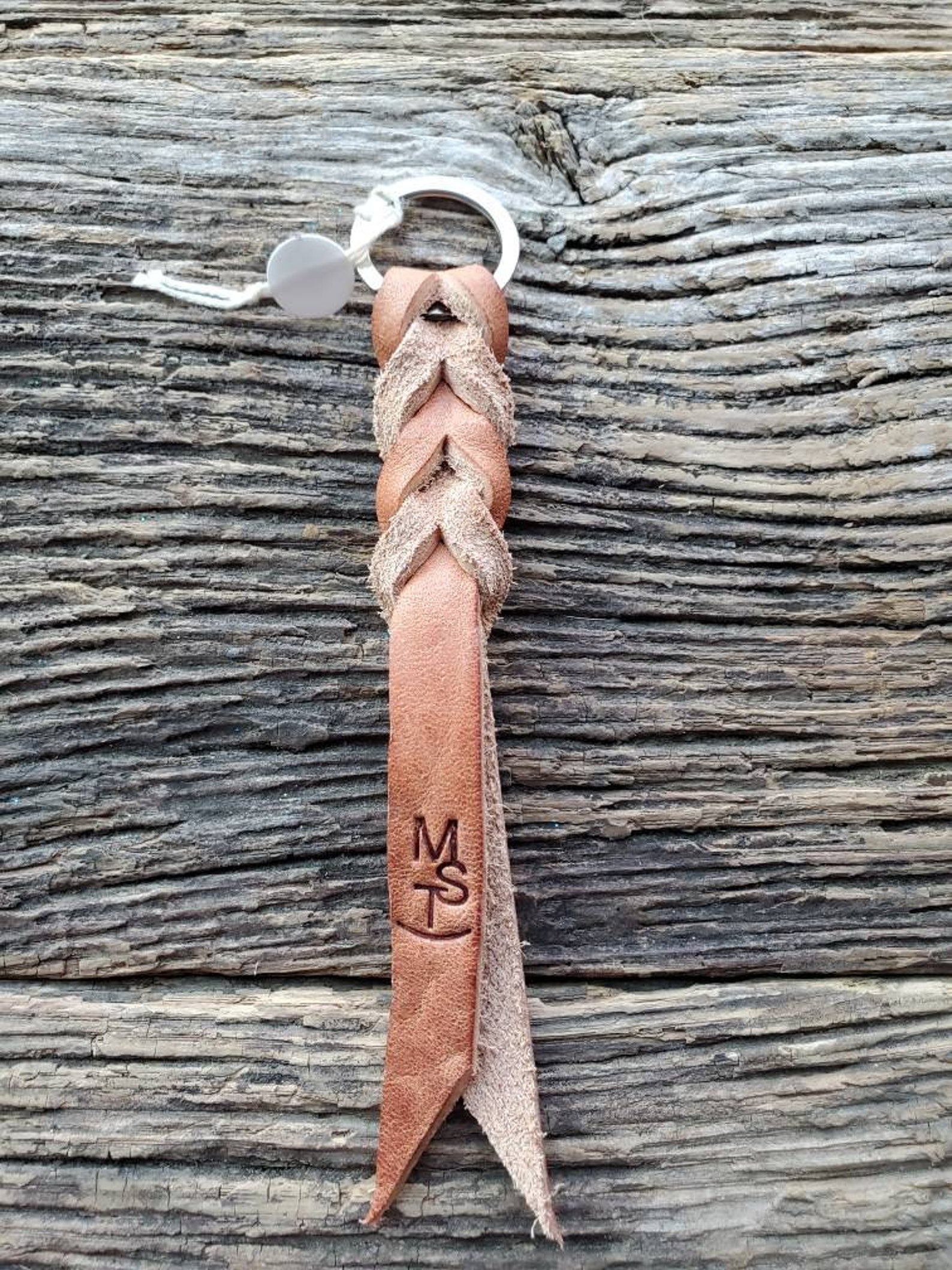 Leather keychain harness leather western keychain Etsy