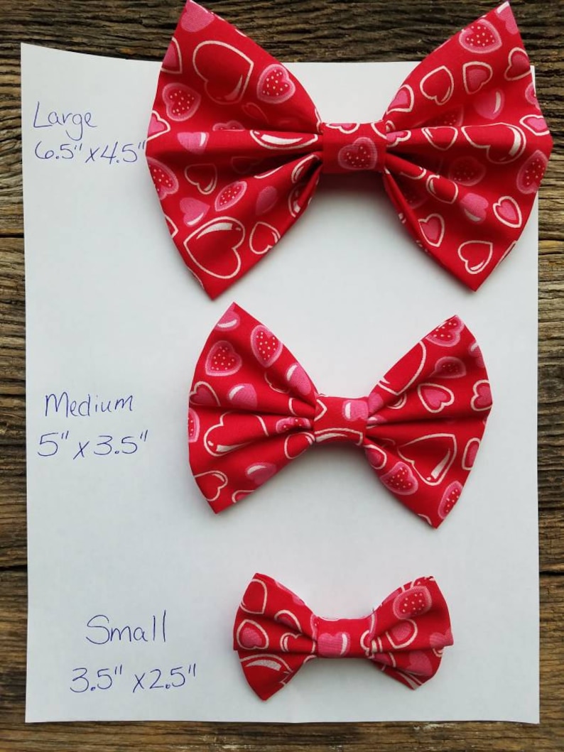 bowties Christmas plaid Dog bowtie collection 6 pack