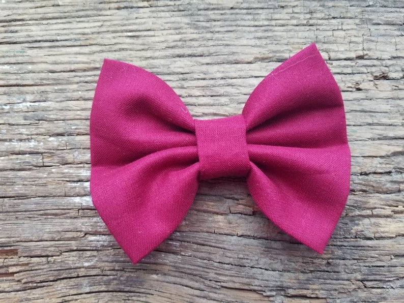 dark grey and burgundy bowtie bowtie over the collar Tuxedo dog bandana custom colors