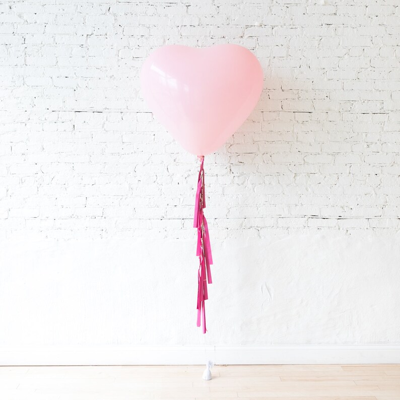 Giant Pink Balloon with Tassel Mothers Day Gift for Her Mothers Day Balloons Mothers Day Decor Gift for Mom Mothers Day Brunch