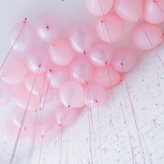 Pink Romance Ceiling Balloons Engagement Party Decorations Balloons Wedding Balloons Bridal Shower Birthday Bachelorette