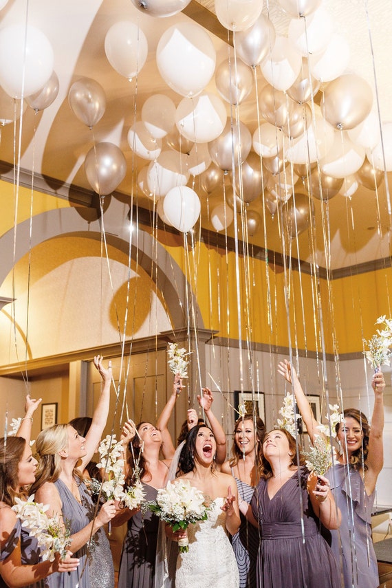 Wedding Ceiling Balloons Wedding Decor Wedding Alter Decor Reception Hall Decor