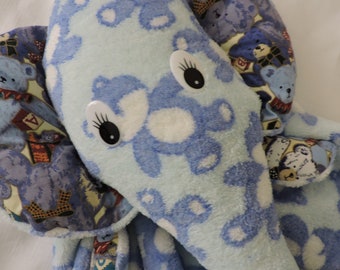 handmade elephant pyjama bag