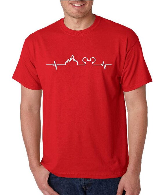 Disney Heartbeat Shirt Disney Heartbeat Disney Shirt Disney | Etsy