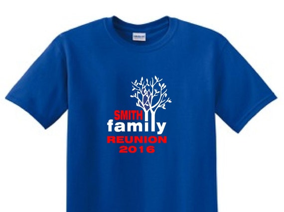 Camisetas de reunion familiar