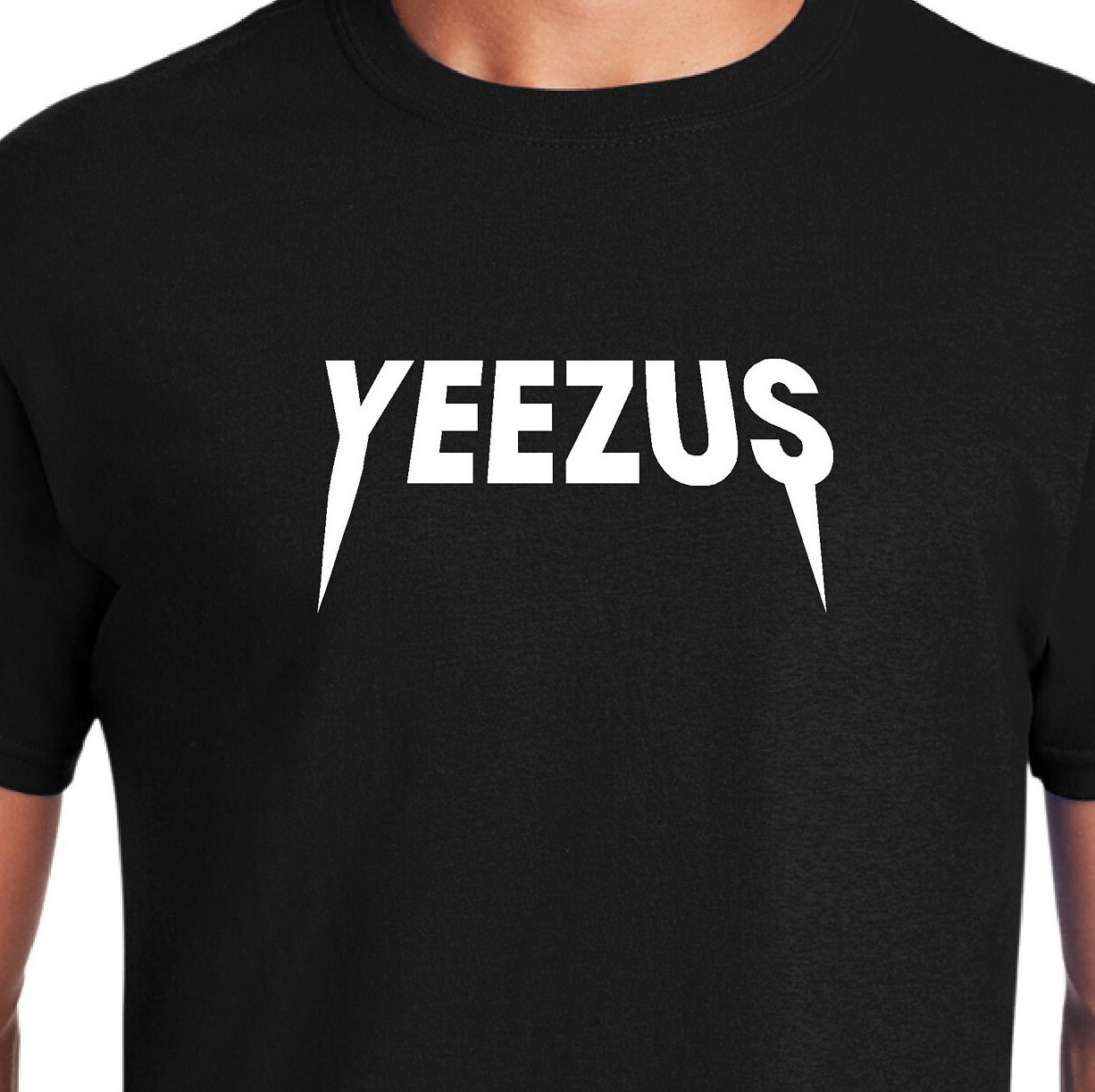 YEEZUS 半袖 Tシャツ ブラック 黒 2XL unofficial Yeezus Black Shirt - Etsy