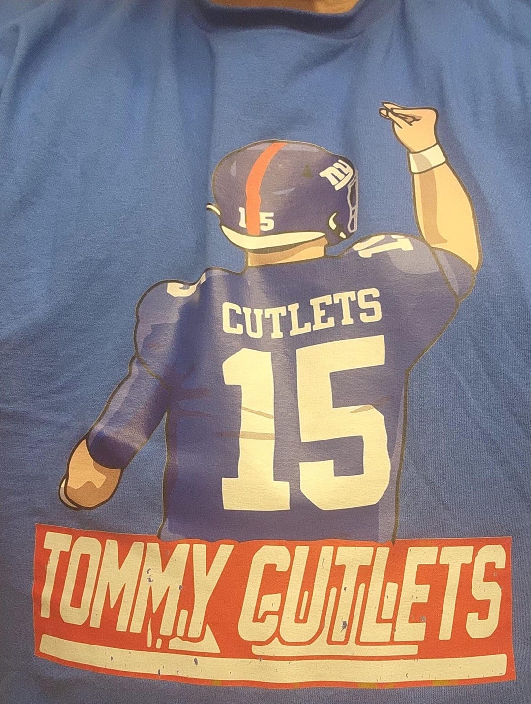 New York Football Giants, Tommy Cutlets , Devito, Unisex Cotton T-shirt ...