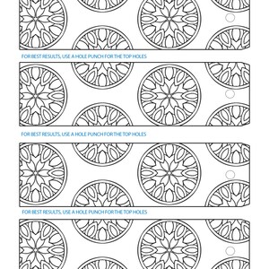 Bookmarks to Print and Color 12 Designs You Will Love image 5