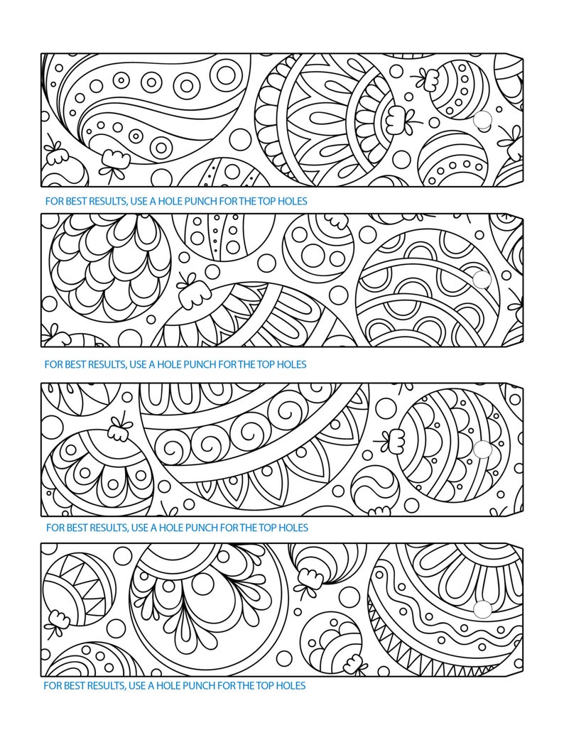 Bookmarks to Print and Color 12 Designs You Will Love image 3