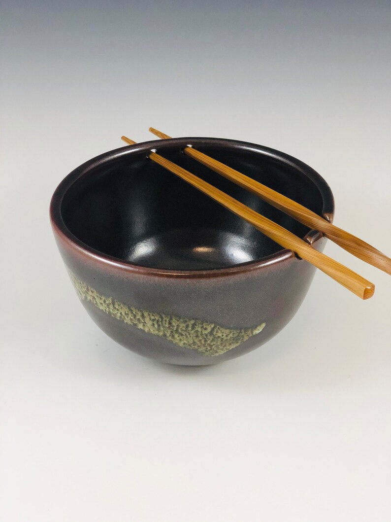 Set of 2 Noodle bowls rice bowls ramen bowls chopstick Etsy