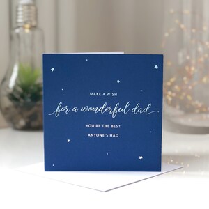 Wonderful Dad, Fathers Day, Birthday Card, Birthday Card For Him, Greeting Cards, Fathers Day Card, Dad, Father