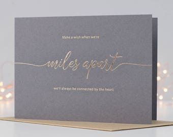 long distance card etsy