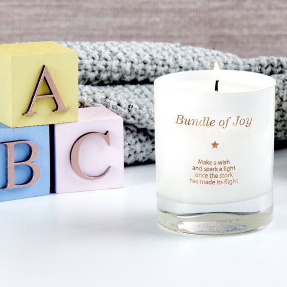 Download Bundle Of Joy Candle New Baby Gifts Baby Shower Gift Baby Etsy