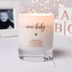 New Baby Candle, New Baby Gifts, Baby Shower Gift, Baby Girl Gift, Mum To Be Gift, Maternity Gift, Pregnancy Gift, New Parents