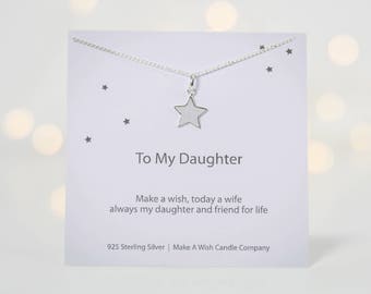 Daughter On Her Wedding Day Gift, Mother Daughter gift, My Daughter Necklace, Gift For Bride From Mother, Daughter Wedding Day Poem,