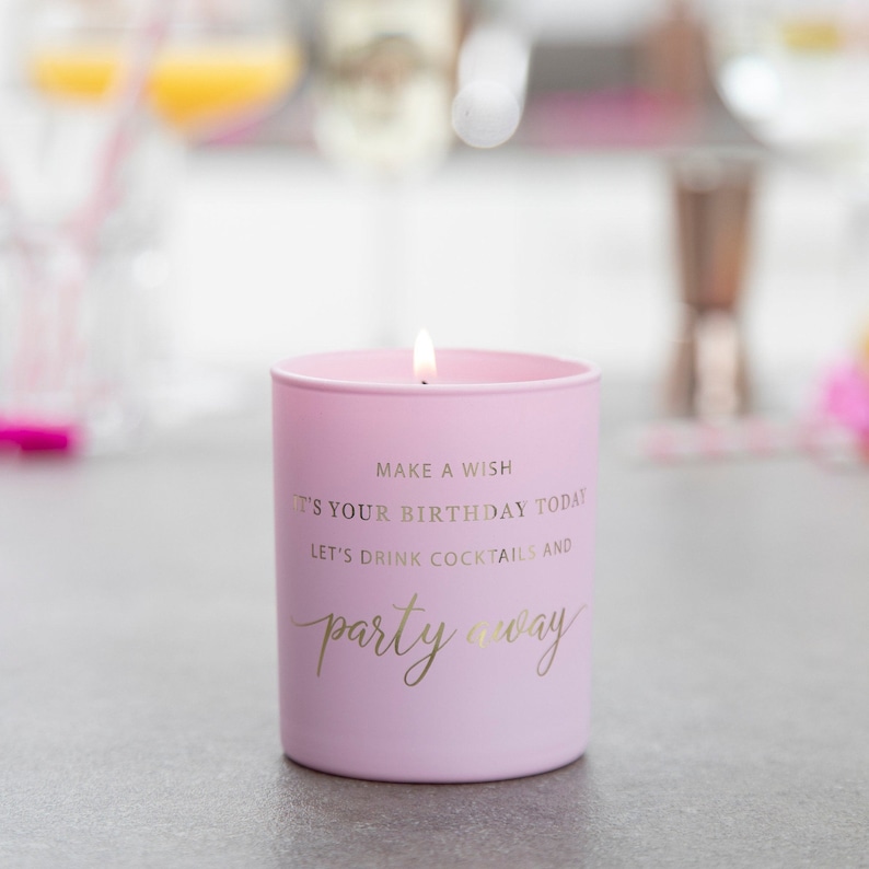 Party Away Birthday Candle Birthday Gift Idea Candle Etsy UK