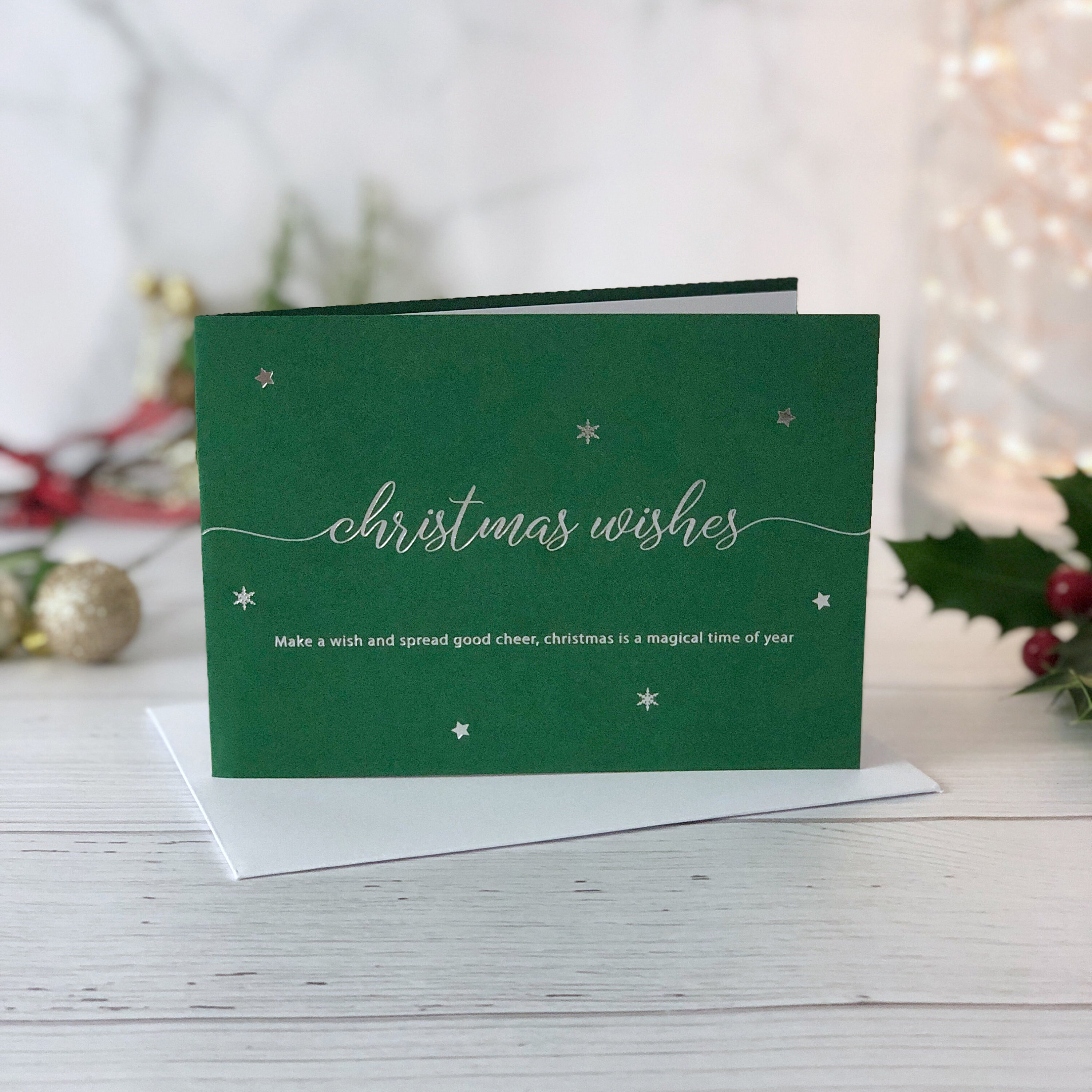 Christmas Wishes Candle Christmas Gift for Her Christmas Etsy UK