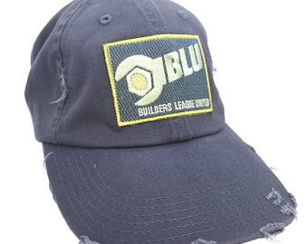 Team Fortress Blu Team Distressed Hat