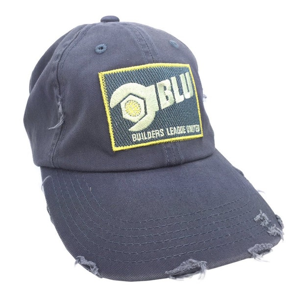 Team Fortress Blu Team Distressed Hat