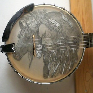 Indian Chief | Banjo Head Design image 1