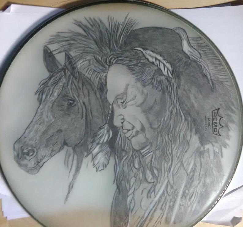 Indian Chief | Banjo Head Design image 4
