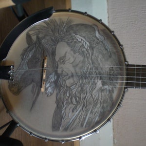 Indian Chief | Banjo Head Design image 3