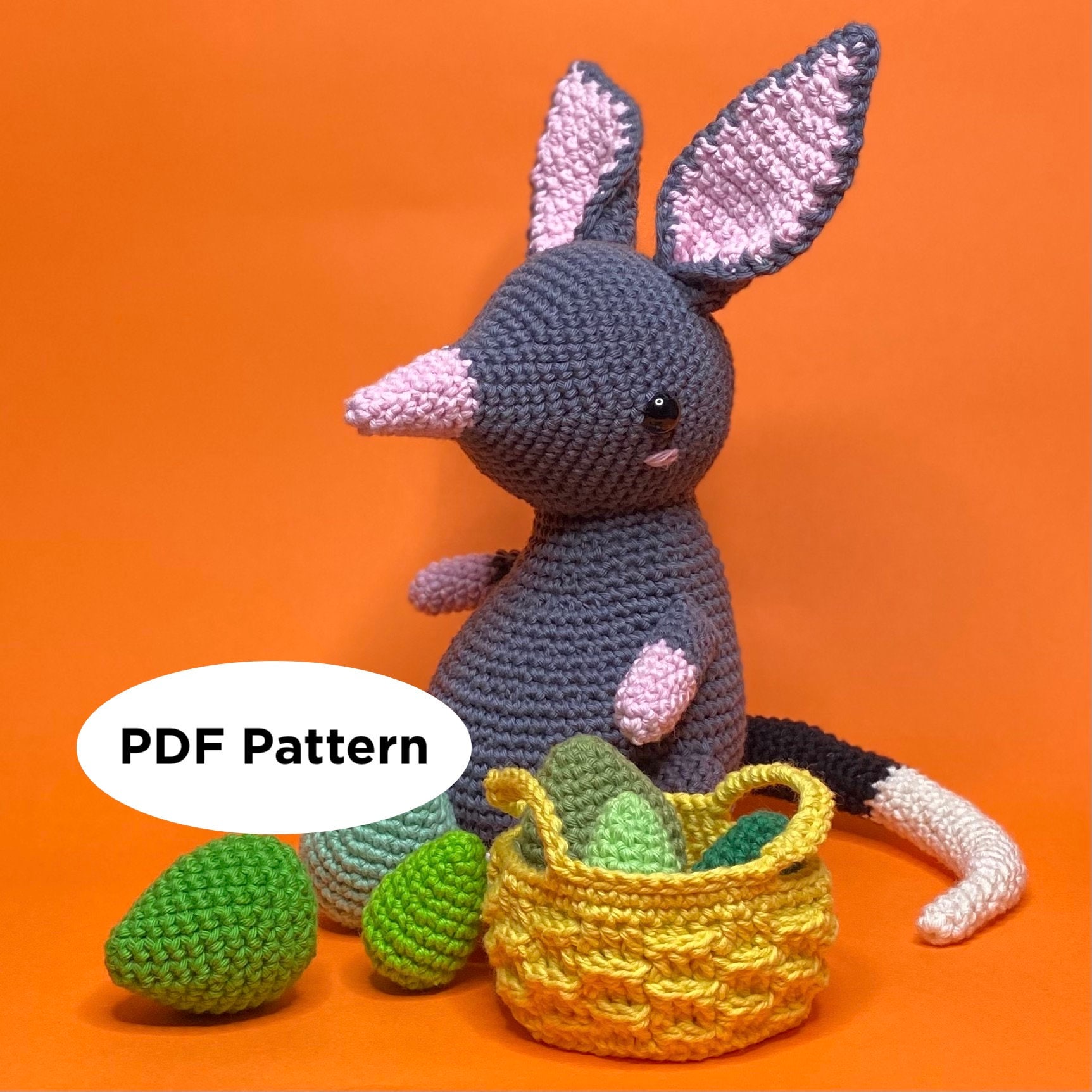 Bilbo the Bilby Amigurumi Pattern